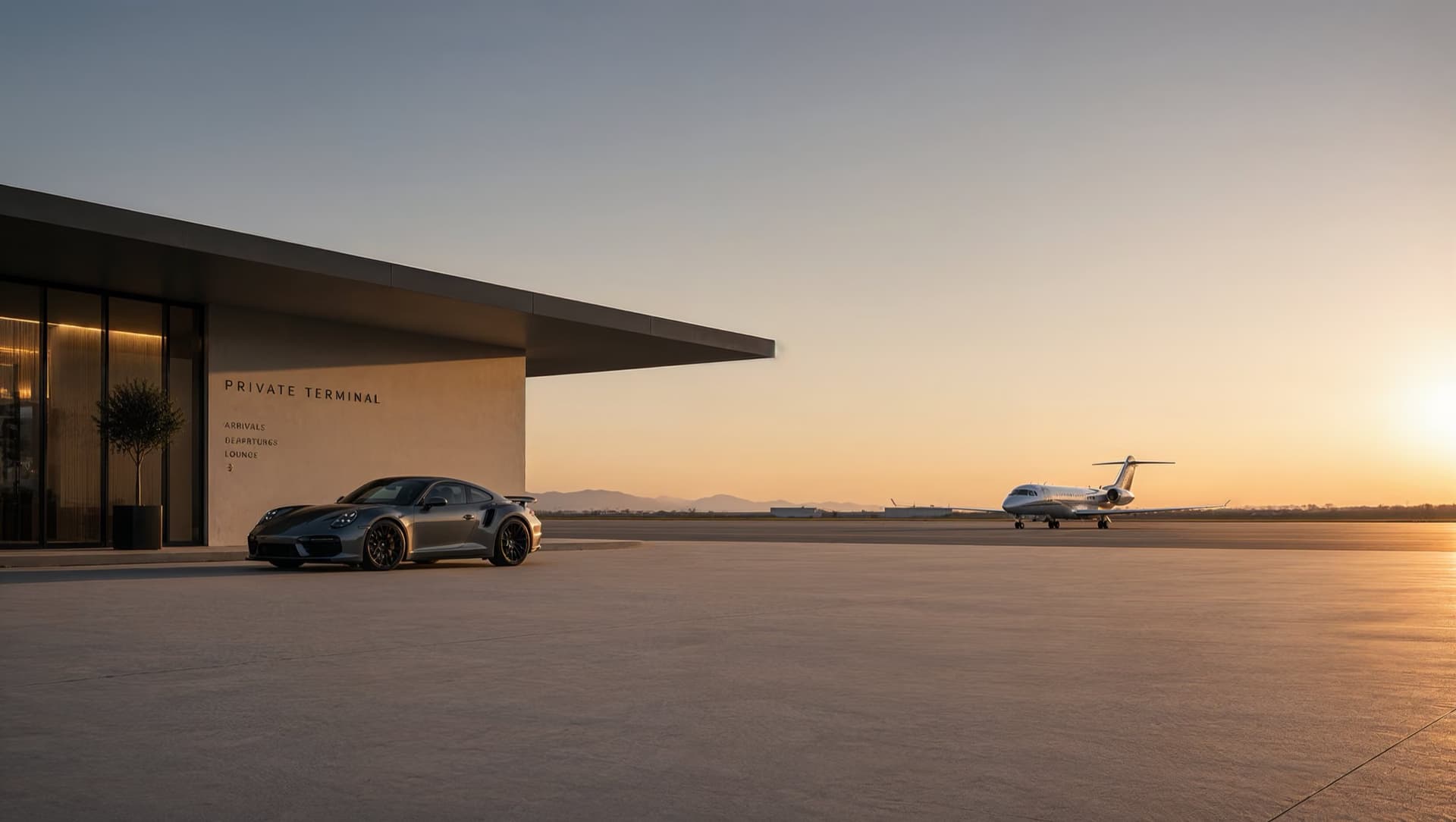 Porsche 911 Turbo S — Private Terminal